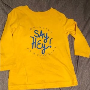 Cat & Jack long sleeve graphic tee